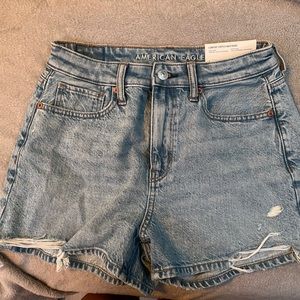 American eagle mom jean shorts